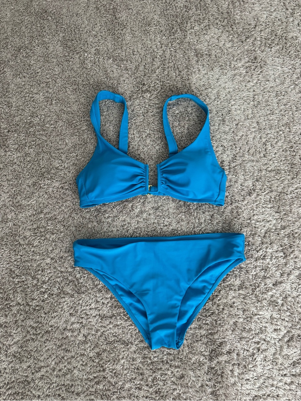 Shade and Shore U-Wire Bikini Top and Bottom Set - Light Blue Size Medium